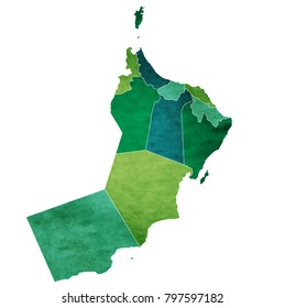 Oman World map country icon