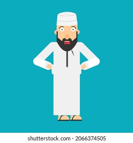 Omani Boy Draw Oman Style 