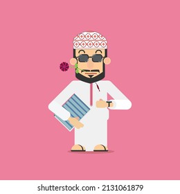 Omani Boy new Student at College