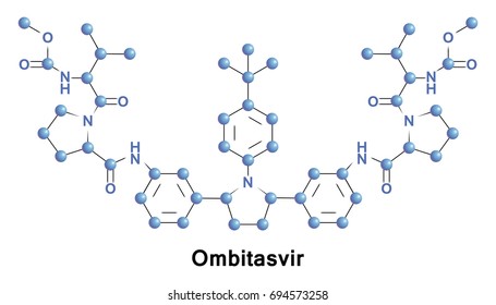 Ombitasvir is an antiviral drug for the treatment of HCV genotype 1