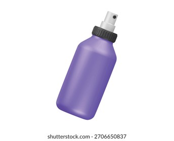  ombre spray bottle icon 3d illustration render
