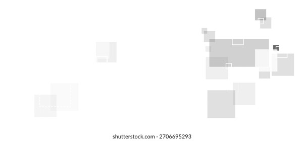 Ombre Branco Graye mosaico fundo estampado