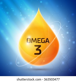 Omega 3 Icon