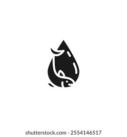Omega 3 Label Vector or Omega 3 Icon in Flat Style Emblem. Perfect for Product Packaging. Suitable for Health Products that Contain the Benefits of Omega 3.