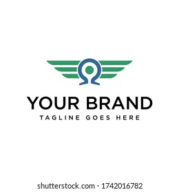 Omega Icon Vector Logo Template Illustration Design. Vector EPS 10.