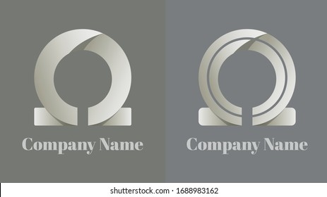 Omega Logo for Company 

You can use this logo for a company start with "O" letter. Also, you can use it for the logo or sign of "Omega"