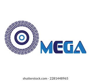 omega new logo art vector