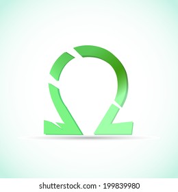 Omega Ohm Symbol