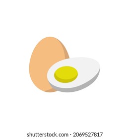 Omelet icon design template vector isolated illustration