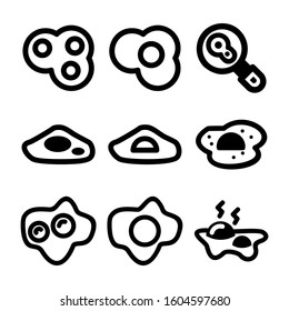 omelet icon isolated sign symbol vector illustration - Collection of high quality black style vector icons
