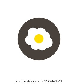 Omelet icon. vector illustration