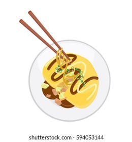 Omelet Yakisoba
