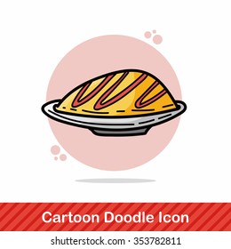 Omelets doodle