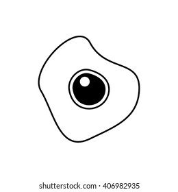 omelette black icon 