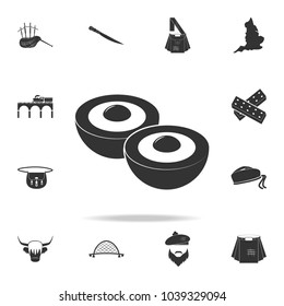 omelette icon. Detailed set of United Kingdom culture icons. Premium quality graphic design. One of the collection icons for websites, web design, mobile app on white background