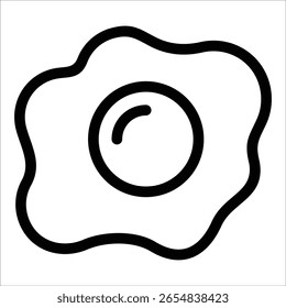 Omelette Icon Element For Design