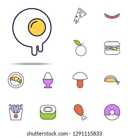 omelette icon. web icons universal set for web and mobile