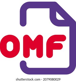 An OMF file is an audio file saved in a standard audio and video format Open Media Framework