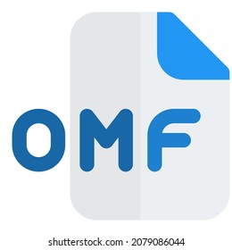 An OMF file is an audio file saved in a standard audio and video format Open Media Framework
