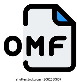 An OMF file is an audio file saved in a standard audio and video format Open Media Framework