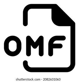 An OMF file is an audio file saved in a standard audio and video format Open Media Framework