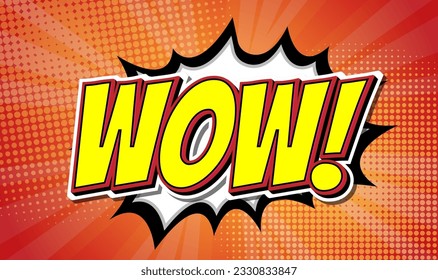 OMG cartoon comic style modern text effect editable