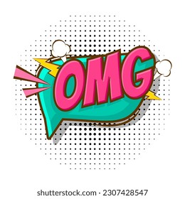 Omg Speech bubble comic expression