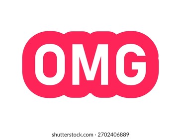 Etiqueta engomada del Vector de OMG en un fondo blanco
Etiqueta engomada del Vector con la inscripción en un fondo blanco