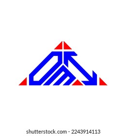 OMI letter logo creative design with vector graphic, OMI simple and modern logo.
