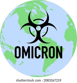 Omicron variant epidemic coronavirus vector