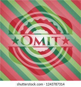 Omit christmas badge.