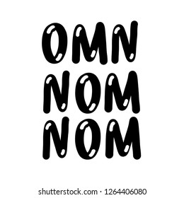 omn nom nom black