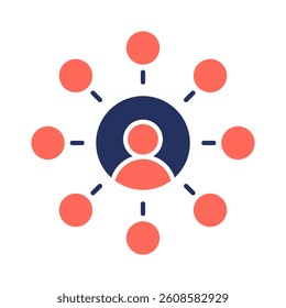 Omni Channel Icon Element for Design