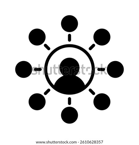Omni Channel Icon Element for Design
