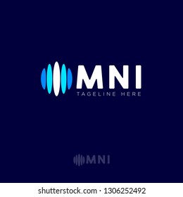 Omni Logo. Photo Studio Or Photo Equipment Emblem, Isolated On A Dark Background. Web, UI Icon. 