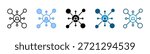 Omni-Channel icon set multiple style collection
