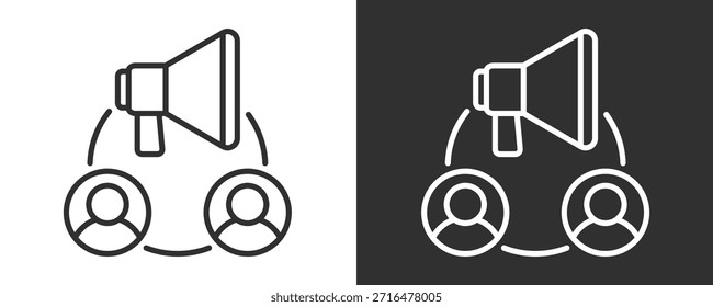 Omnichannel Icon Set Vector Collection Isolated In Black And White