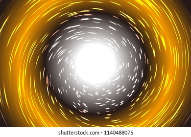 Omnidirectional camera, black hole, Warp drive, Faster than light travel