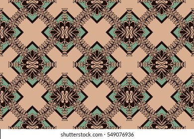 on an abstract background texture vintage color openwork pattern of geometric elements of the Victorian style figures
