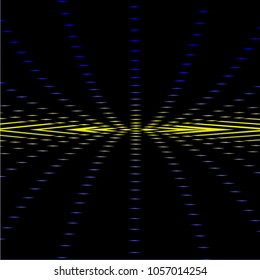 On an abstract background, you can see a glow of bright color ..