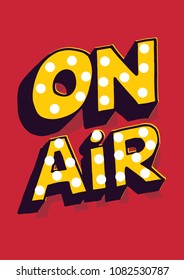 On Air interior poster