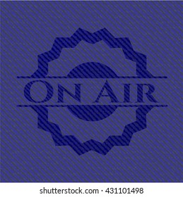 On Air with jean texture