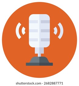 On Air Modern Vector Icon - Minimal Illustration Symbol Template für Web Mobile App UI Design