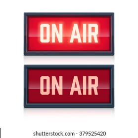 On Air Realistic Sign