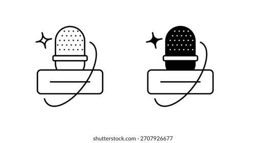Icono de conjunto de aire con fondo blanco Ilustración de stock de Vector