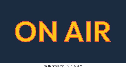 On Air Writing Template Background. Banner Technology 