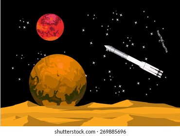 On the allien planet