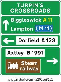 On approaches to junctions, The Highway Code Traffic Sign, Signs giving orders, Signs with red circles are mostly prohibitive. Plates below signs qualify their message.