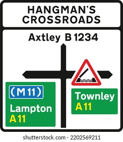 On approaches to junctions, The Highway Code Traffic Sign, Signs giving orders, Signs with red circles are mostly prohibitive. Plates below signs qualify their message.