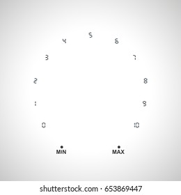 On background isolated object abstract control volume